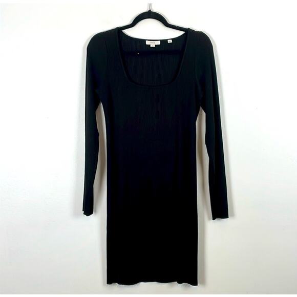 Vince Black Square Neck Knit Dress
Long Sleeves Ribbed Mini Dress Size: Medium - Picture 5 of 9